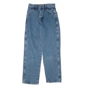 RUSTLER Jeans Straight Leg Cotton Denim SZ 12 Slim